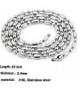 Silver Choker Necklaces / Chain Necklaces Titanium Steel Wedding / Party / Daily / Casual Jewelry  