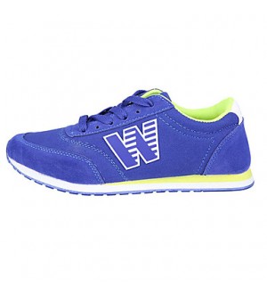 Blue/Black/Green Wearproof Rubber Running Shoes for Men  