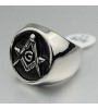 Classic freemasonry Men's  Titanium Steel Rings(As Picture)(1 Pc)  