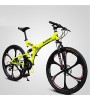 Mountain Bike / Folding Bike Cycling 21 Speed 26 Inch/700CC Men's SHINING SYS Double Disc Brake Springer Fork Soft-tail Frame  