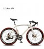 Road Bike Cycling 14 Speed 60mm Unisex SHIMANO TX-30 Double Disc Brake Ordinary Monocoque Ordinary/Standard Aluminium Alloy / Steel  