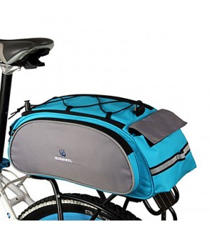 Roswheel Rear Pannier Bike Bag Polyester Bike Luggage Carrier Bag  