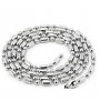 Silver Choker Necklaces / Chain Necklaces Titanium Steel Wedding / Party / Daily / Casual Jewelry  