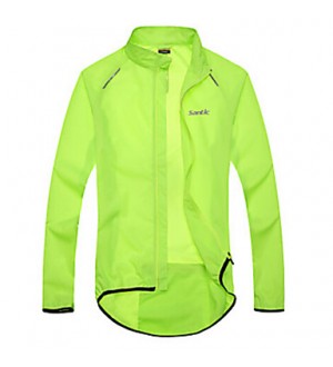 SANTIC Bike/Cycling Jacket / Raincoat/Poncho / Sun Protection Clothing Women's / Men's / Unisex Long SleeveWaterproof / Quick Dry /  