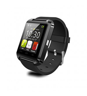 U8 Wearable Smartwatch,Camera Message Media Control/Hands-Free Calls/Anti-lost for Android/iOS Smartphone  