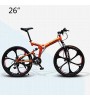 Mountain Bike / Folding Bike Cycling 21 Speed 26 Inch/700CC Men's SHINING SYS Double Disc Brake Springer Fork Soft-tail Frame  