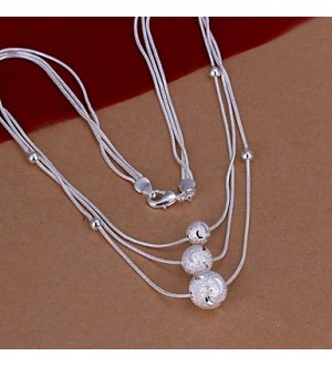 Necklace Statement Necklaces Jewelry Silver Plated Wedding / Party / Daily / Casual Silver Fashionable 1pc Gift  