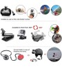 42 in 1 Outdoor Sports Accessories Kit for GoPro Hero 4s 4 3+ 3 2 1 Black Silver with Large Bag  