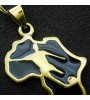 18K Real Gold Plated Map Of Africa Pendant Necklace  