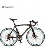 Road Bike Cycling 14 Speed 60mm Unisex SHIMANO TX-30 Double Disc Brake Ordinary Monocoque Ordinary/Standard Aluminium Alloy / Steel  