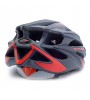 MOON Bike Helmet Cycling Black and Red PC/EPS 21 Vents Protective Ride Helmet  