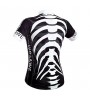 Wosawe Bike/Cycling Jersey / Tops Unisex Short Sleeve Breathable / Quick Dry / Back Pocket / Sweat-wicking Polyester Skulls BlackS / M /  