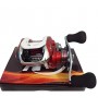 Super Casting Low Profile 12+1 BB Baitcasting Fishing Reel (Red)  