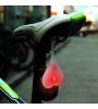 Bike Light,Rear Bike Light-1 Mode 400 Lumens Easy to Carry CR2032x2 Battery Cycling/Bike White Bike  