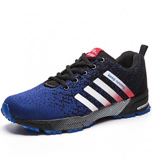 Men's Running Shoes Tulle Black / Blue  