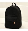 Women 's Nylon Backpack - Beige/Black  