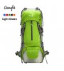 OSEAGLE 50L Waterproof Nylon Fabric Hiking&Camping Backpack with Raincover  