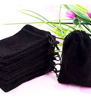 25pcs Velvet Drawstring Gift Bags Pouches Wedding  