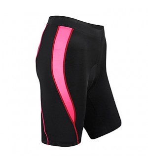 SANTIC Bike/Cycling Shorts / Padded Shorts / Bottoms Women's Breathable / Quick Dry / Wearable Spandex / Nylon / Coolmax StripePink /  