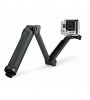 Super Multi-function 3-way Mount Monopod Tripod Grip for GoPro Hero4 /Hero3 + /3 /SJ 5000/4000   