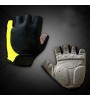 Cycling Gloves Fingerless Breathable Silicone Gel Cushioning Half Finger Gloves  