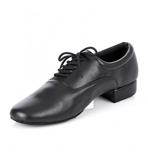 Customize Performance Dance Shoes Real Leather Upper Modern Shoes for Men  