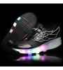 LED Shoes Girls' Shoes / Casual Roller Skate Shoes / Fashion Sneakers Pink / Black and Red / Black and White  