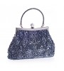 L.WEST®  Women's Pearl Diamonds Beaded Delicate Evening Bag  