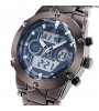 NEW Military Mens Sport Wrist Watch Quartz LCD Digtal Dual Time Chronograph Alarm Steel Waterproof Muti-Function Cool Watch Unique Watch  