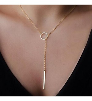 Women's Fashion Metal Pendant Necklace  