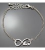  Shixin® Love Word Letters Infinite Infinity Chain Bracelet  