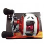 Super Casting Low Profile 12+1 BB Baitcasting Fishing Reel (Red)  